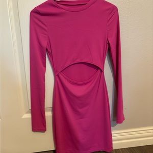 SHEIN body con cutout dress